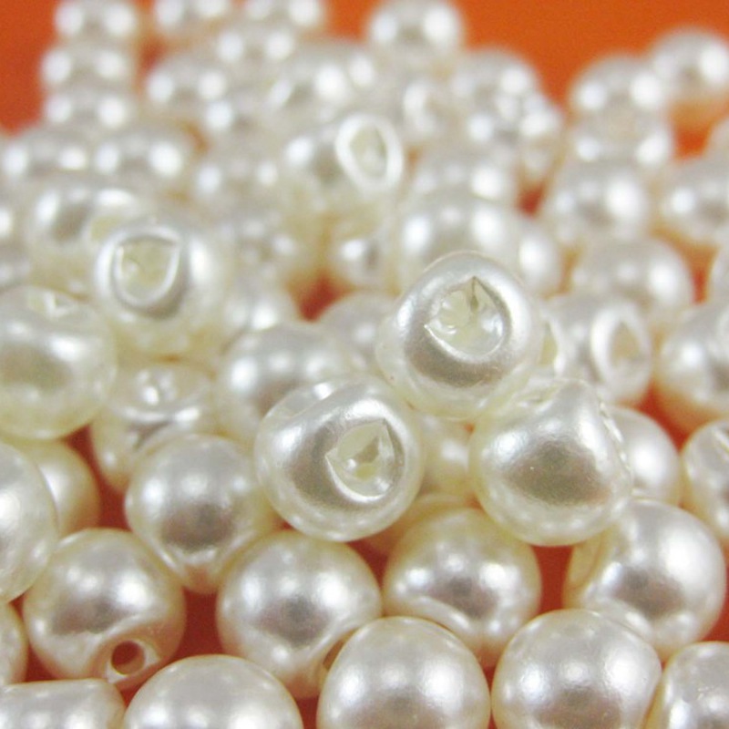 Baby Products Eco Friendly - 50 Buah Kancing Mutiara 12Mm Bulat