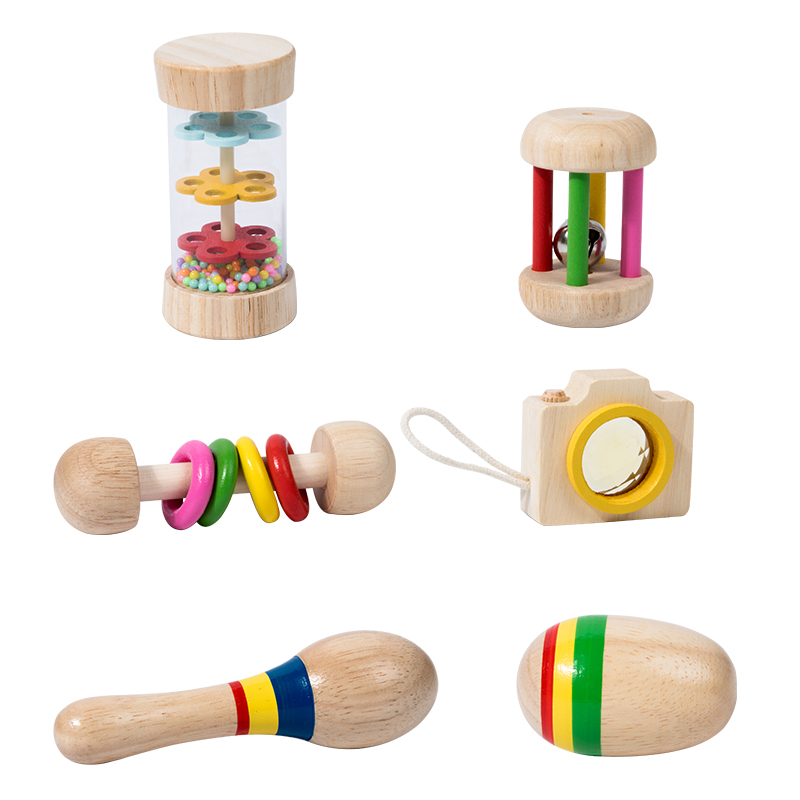 Baby Rattle Toy Set - 6 buah set permainan kerincingan bayi