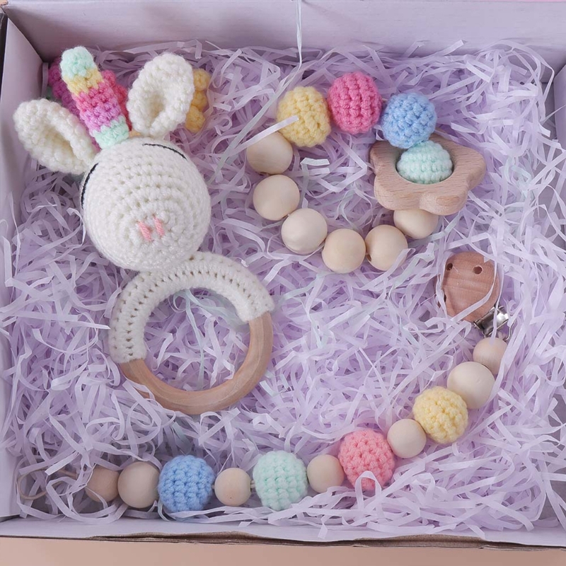 Baby Rattle Toy Set - Set hadiah bayi baru lahir 1