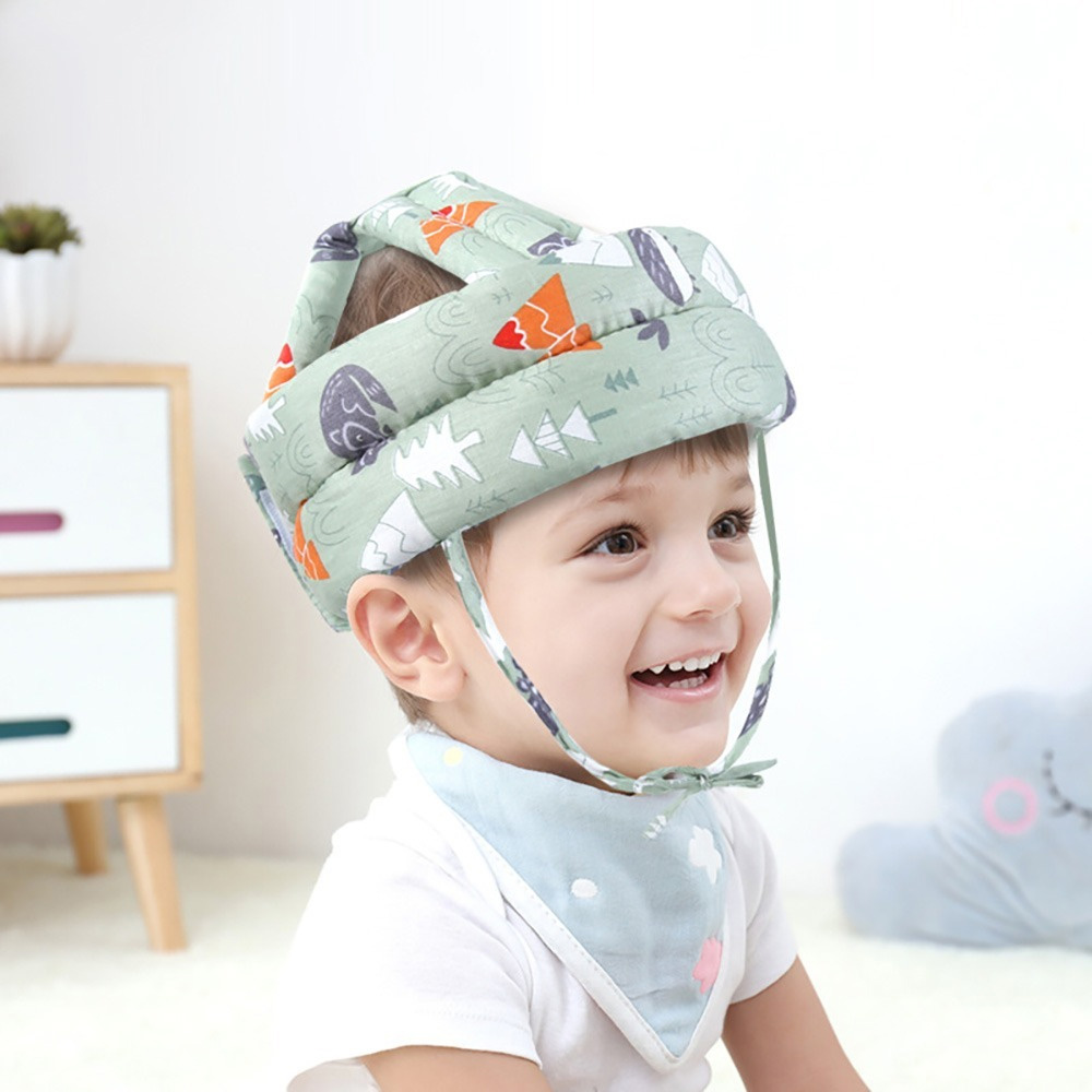 Infant Head Protector - Bantal Pelindung Kepala Bayi, Bahan Katun