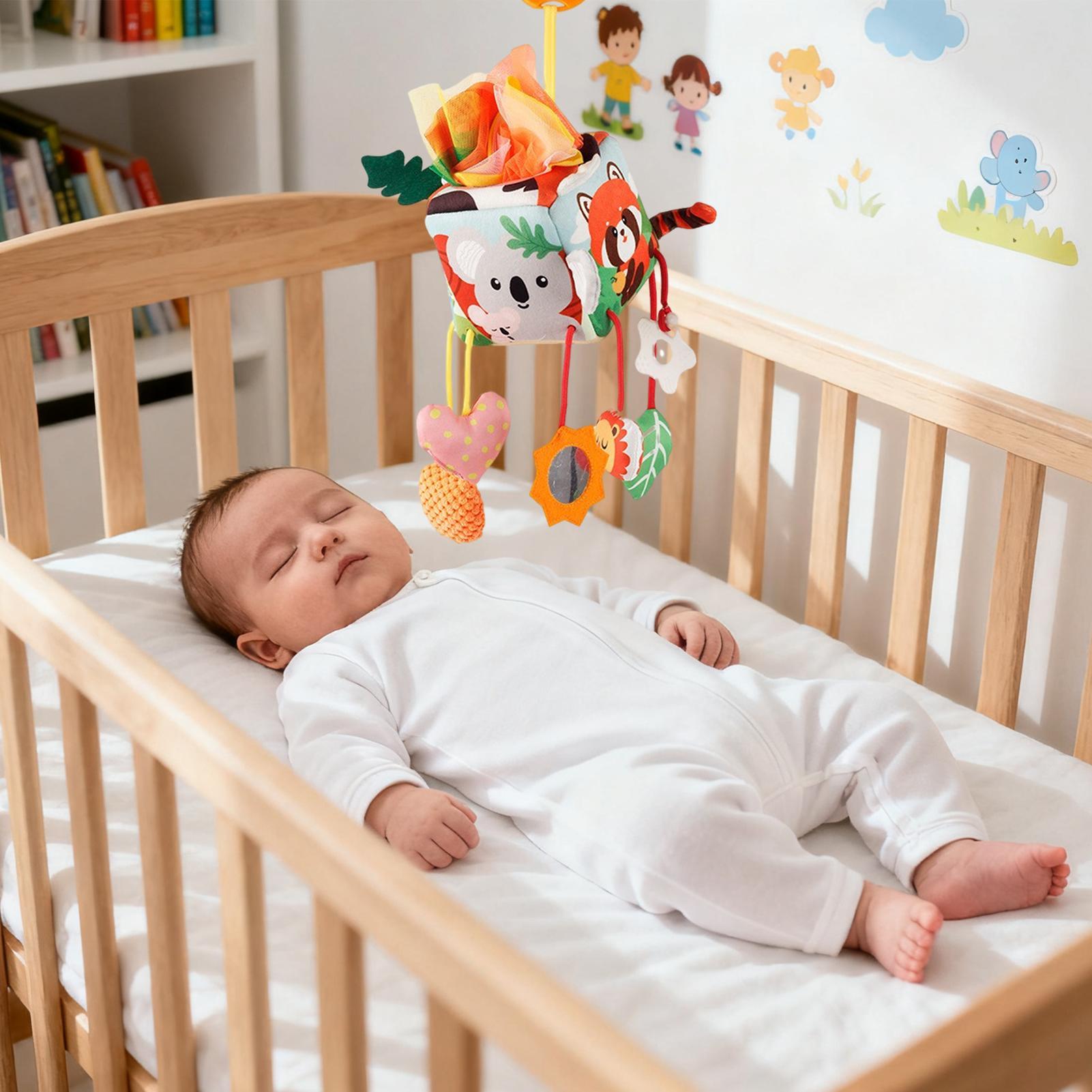 Baby Rattle Toy Set - Mainan Mobil Gantung untuk Bayi, Boneka