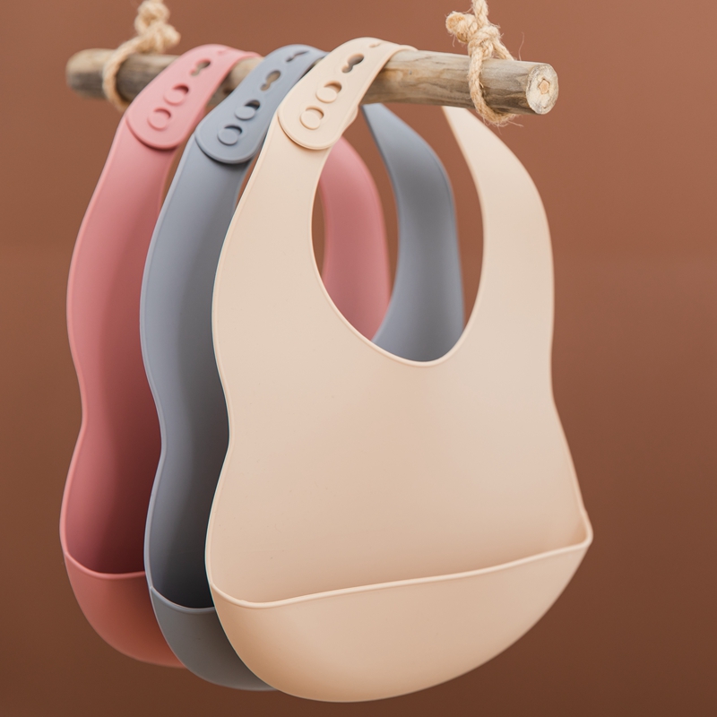 0-3 Tahun Bib Bayi BPA Gratis  - Silicone Baby Bibs ulasan dan harga