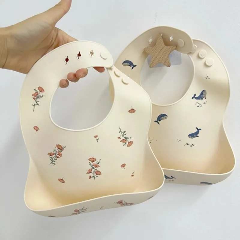 Setelan Bib Makan Lucu, Bib Ma - Silicone Baby Bibs ulasan dan harga
