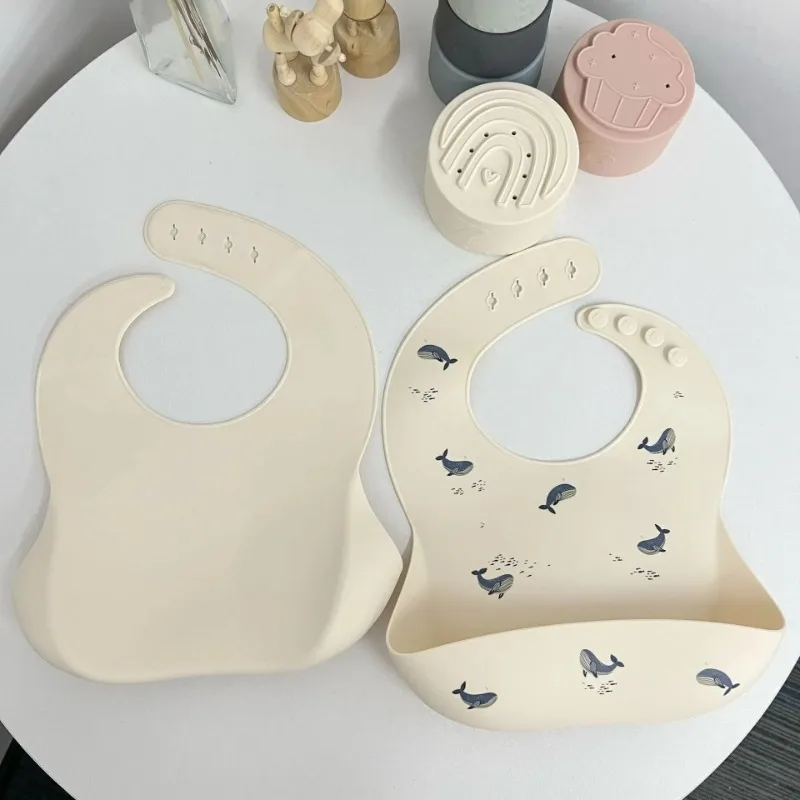Setelan Bib Makan Lucu, Bib Ma - Silicone Baby Bibs ulasan dan harga