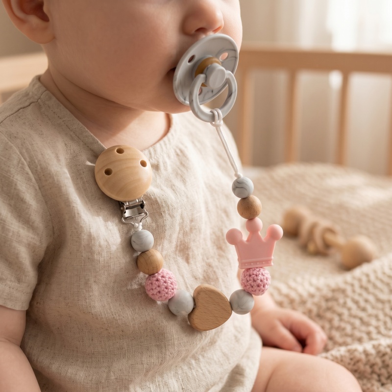 Penjepit Empeng Bayi Personali - Baby Pacifier Clip ulasan dan harga