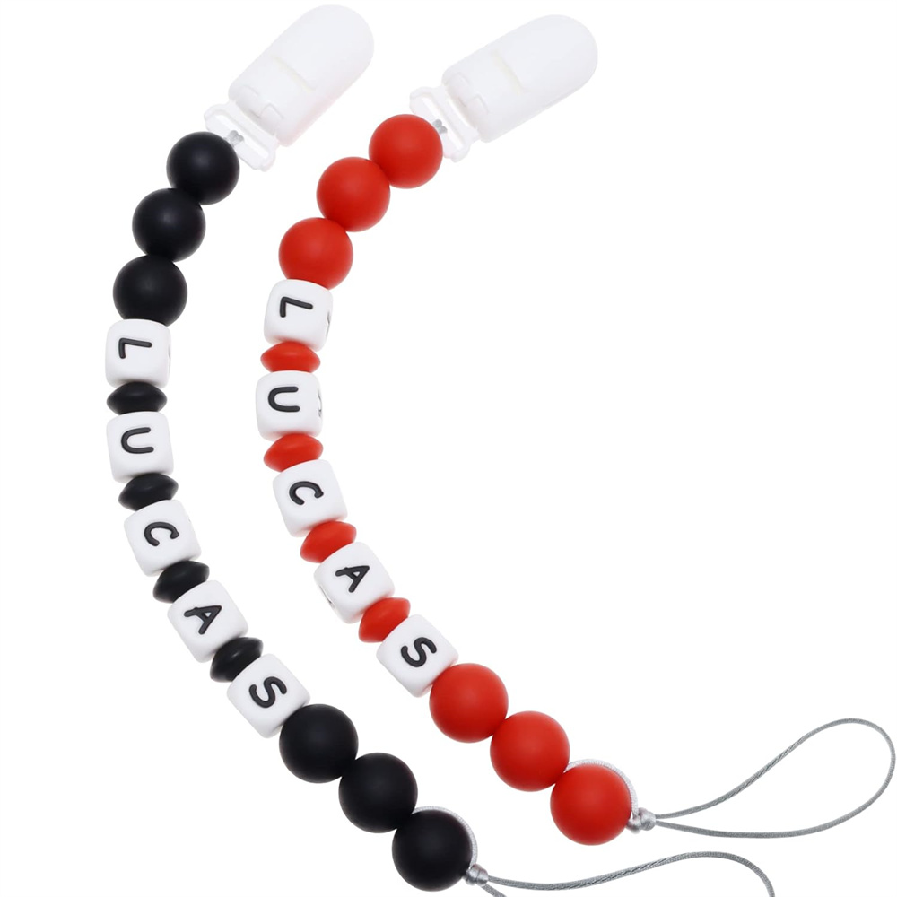 2 Buah Tempat Dot Bayi Nama Pr - Baby Pacifier Clip ulasan dan harga