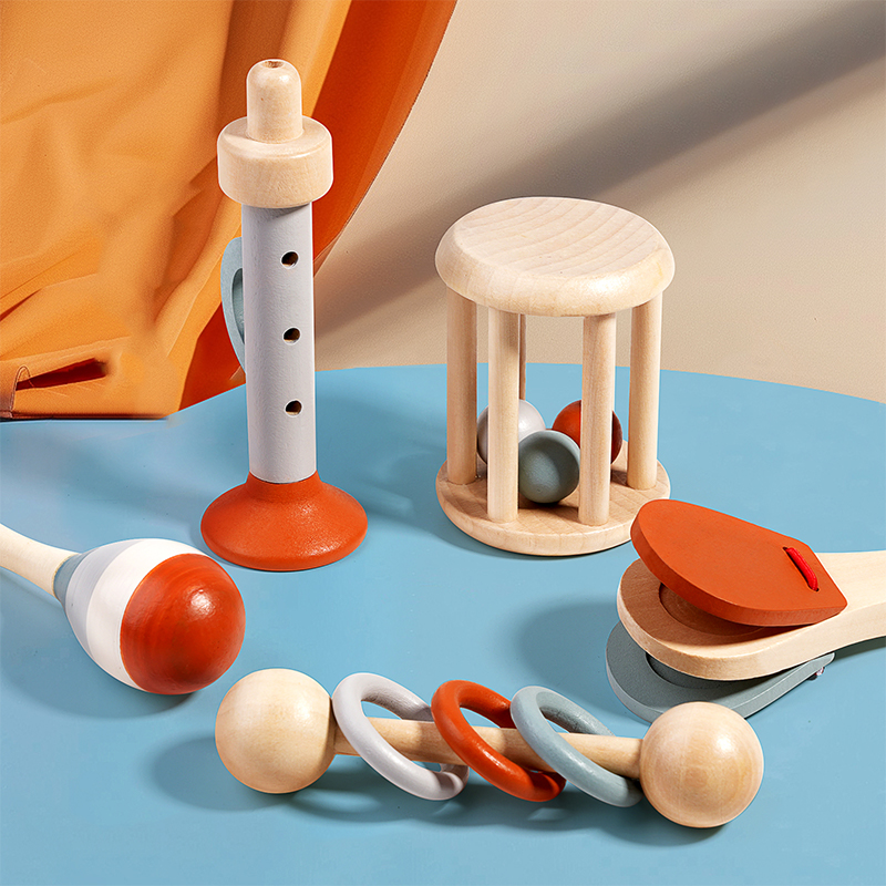 5 Buah Alat Musik Bayi Mainan  - Baby Rattle Toy Set ulasan dan harga