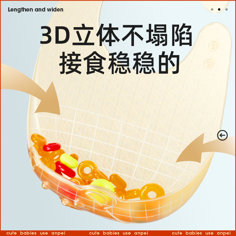 Bib silikon ringan untuk makan - Silicone Baby Bibs ulasan dan harga
