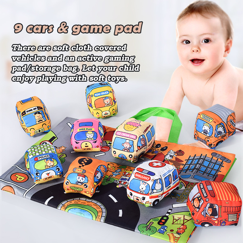 Set Mainan Mobil Lembut untuk  - Baby Rattle Toy Set ulasan dan harga