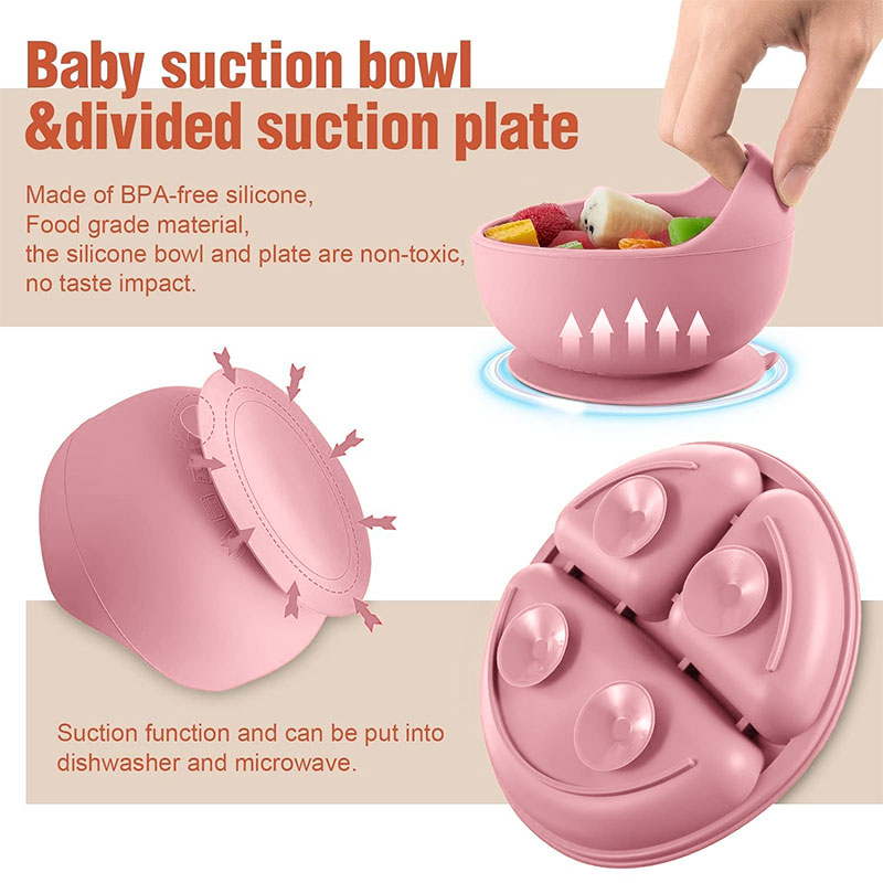 Set peralatan makan silikon an - Silicone Baby Bibs ulasan dan harga