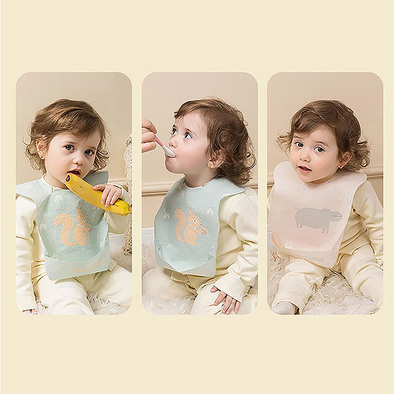 Persediaan makanan tahan air d - Silicone Baby Bibs ulasan dan harga