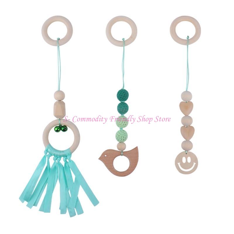 85AE 3 Buah/Set Liontin Bingka - Baby Rattle Toy Set ulasan dan harga