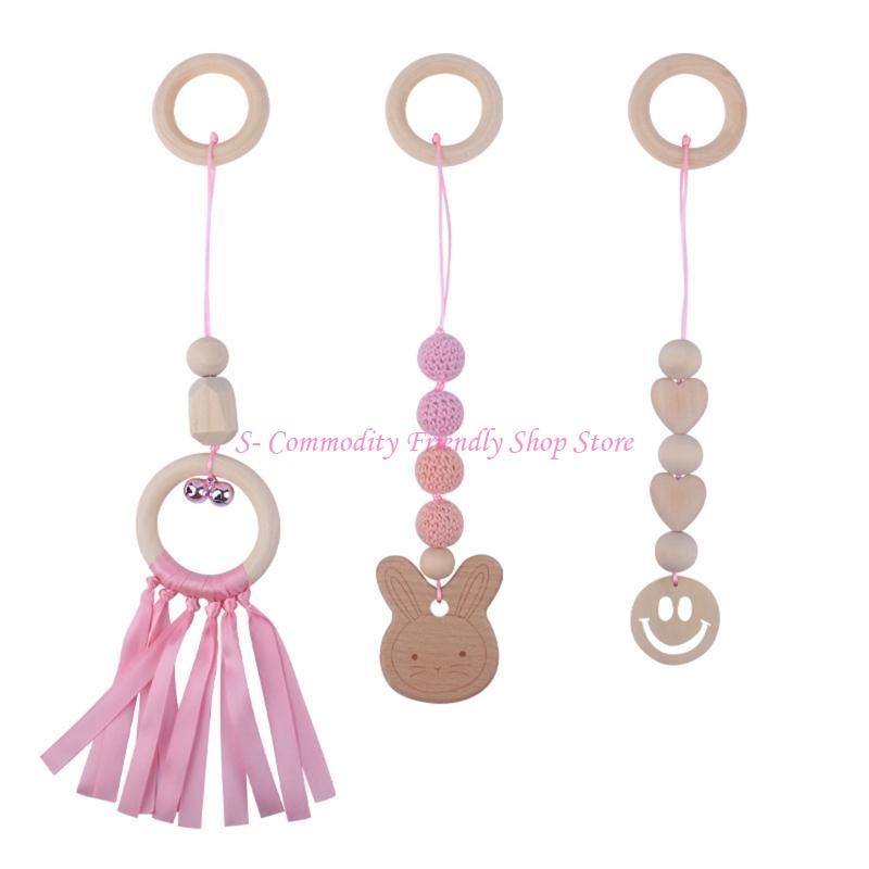 85AE 3 Buah/Set Liontin Bingka - Baby Rattle Toy Set ulasan dan harga