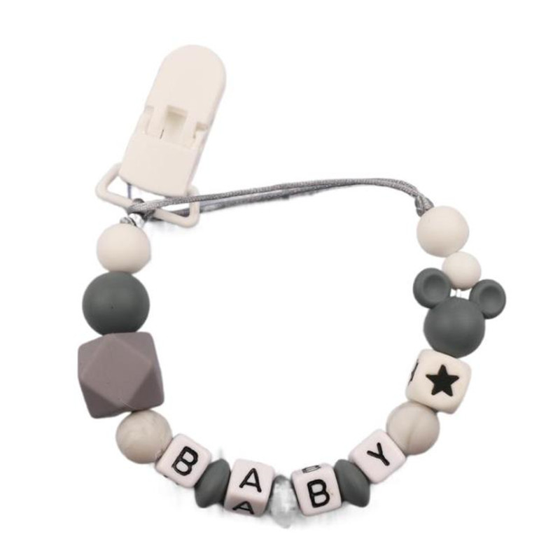 Bayi pribadi nama dot silikon  - Baby Pacifier Clip ulasan dan harga