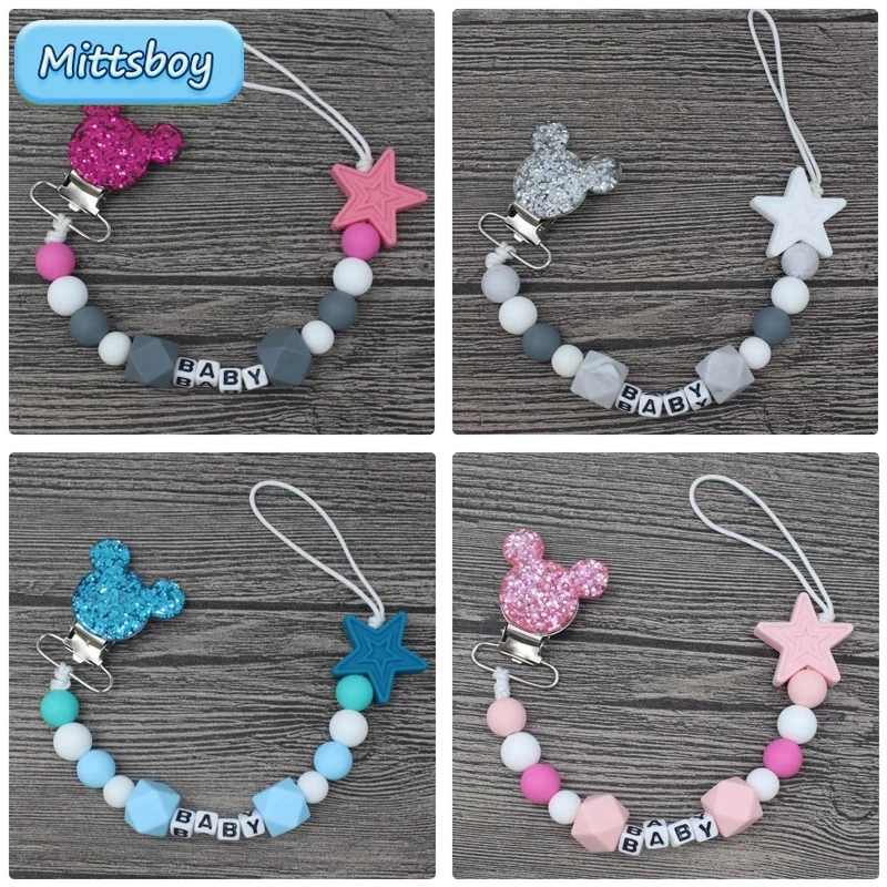 Gelang gigitan bayi nama priba - Baby Pacifier Clip ulasan dan harga