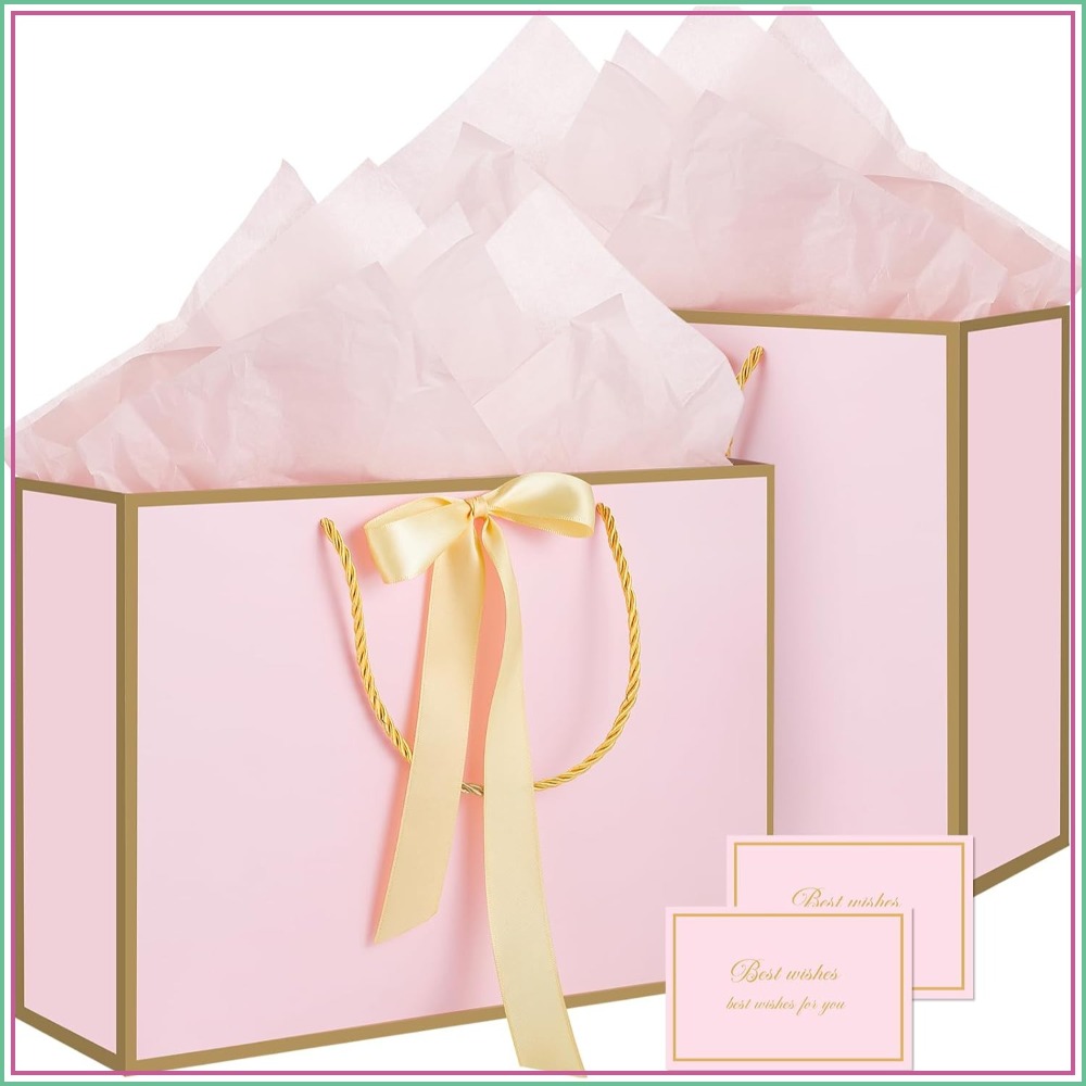 Tas Hadiah Pink dengan Peganga - Baby Products Gift Card ulasan dan harga