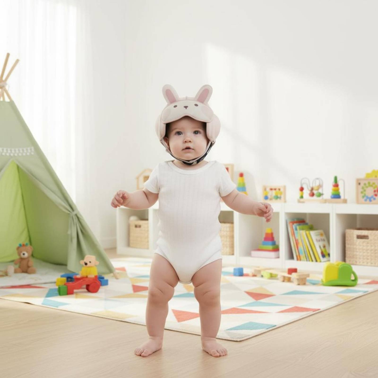 Topi Pelindung Kepala Bayi Hel - Infant Head Protector ulasan dan harga