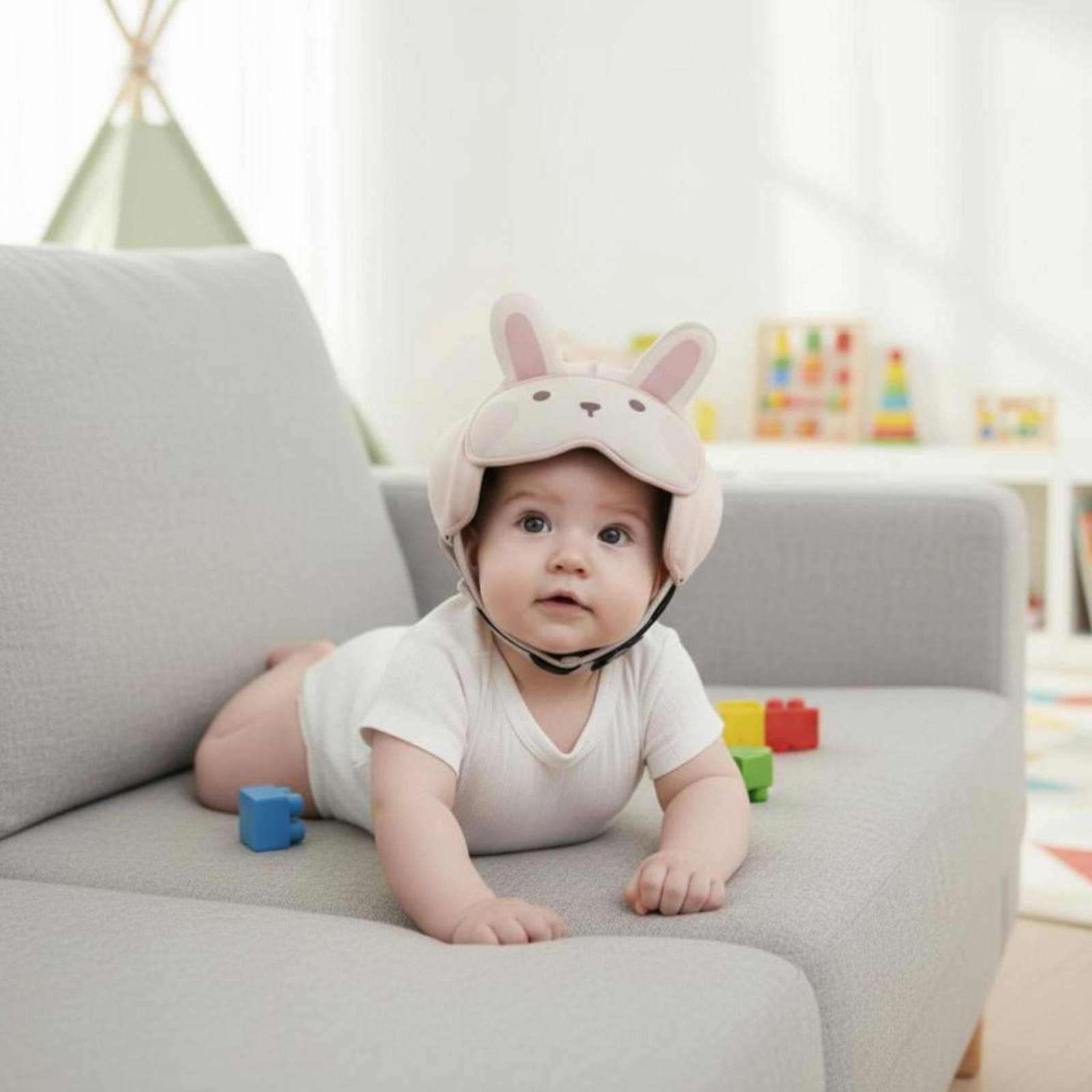 Topi Pelindung Kepala Bayi Hel - Infant Head Protector ulasan dan harga
